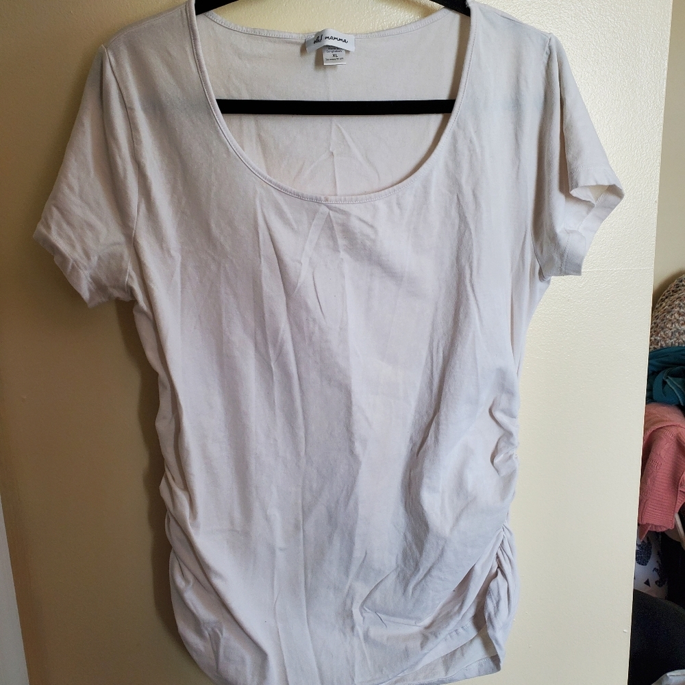 Lot of 2 short sleeve Maternity T